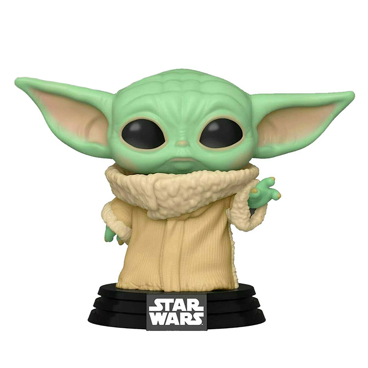 Оптовая продажа, популярная 3d-фигурка Yoda из ПВХ для детей, Новые Фигурки из фильма «война», коллекционные модели для детей