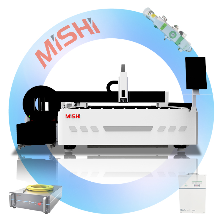 Fiber laser cutting machine cnc fiber laser cutting machine 1000w plate and tube laser cutting machine