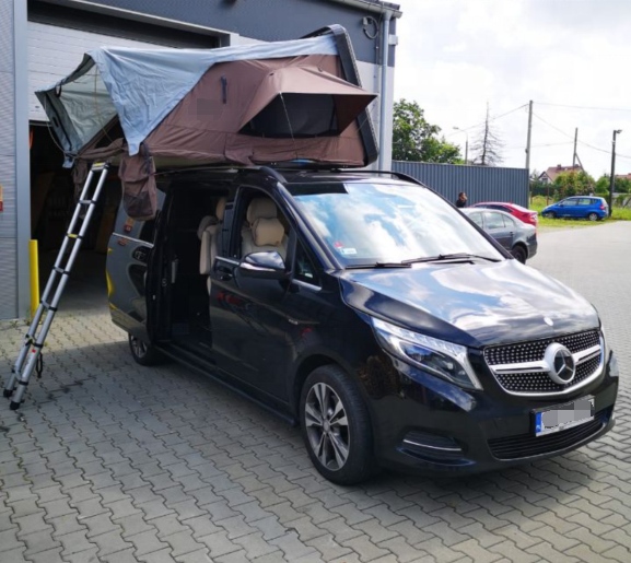 Автоматическая жесткая водонепроницаемая палатка на крышу автомобиля