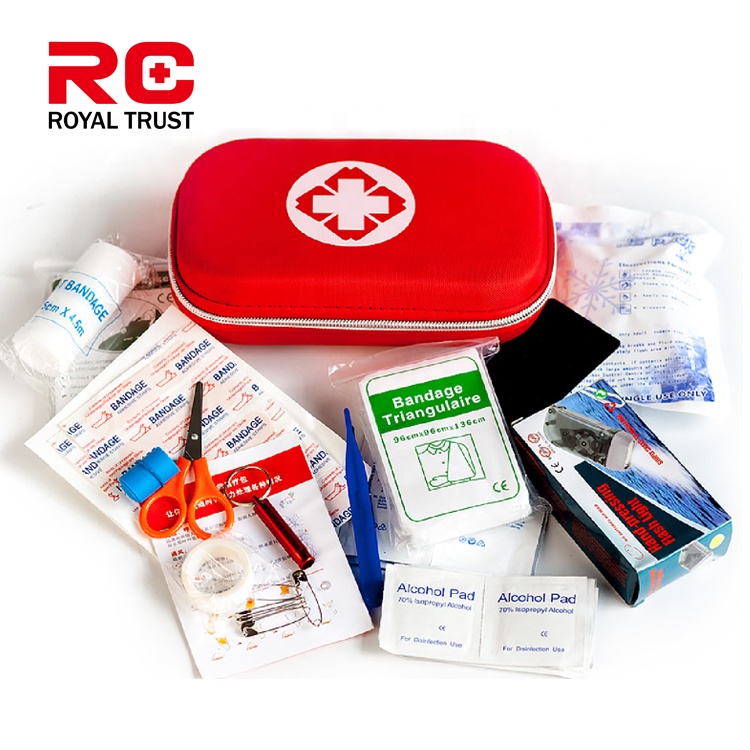 Nylon Empty Medical Custom Waterproof Survival Trauma Aid Bag First Aid Emergency Kit