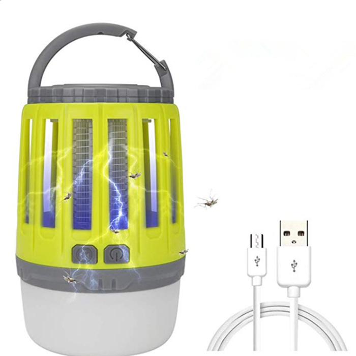 Уличная Светодиодная лампа-убийца комаров с USB-зарядкой