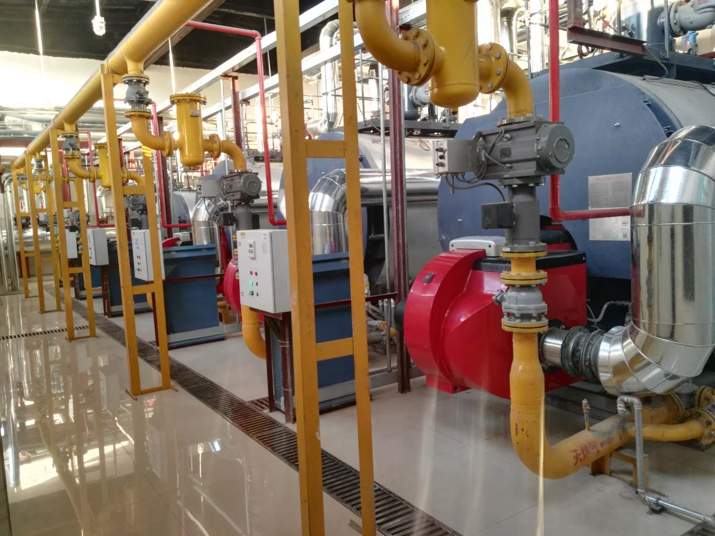 200 bhp three pass industrial diesel water steam boiler