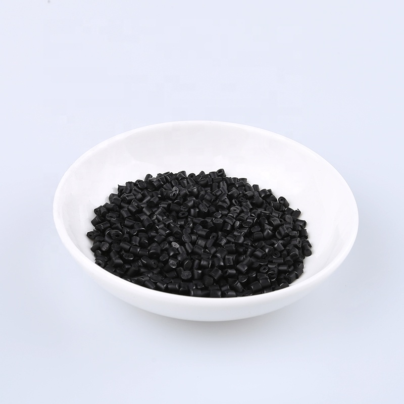 POM DD4-5 износостойкие проводящие pom пластиковые частицы сырья/глянцевые черные pom пластиковые гранулы