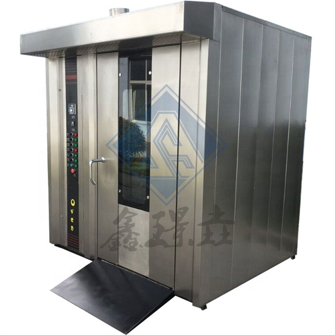 32/68/128 tray electric diesel gas rotary oven Complete Automatic Commercial Cake Pizza Bread Baking Bakery Equipment for Sale