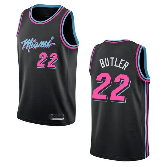 2021-22 Basketball Stitched/Hot Pressed Jersey Miami_Heat #22 Butler #14 Herro #3 Wade 75th Anniversary Logo New Sponsors Patch
