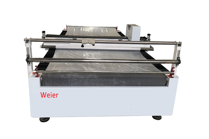 Weier Factory Supply 1860 Automatic Jeans Fabric Roll Cutting Machine  with Double Head