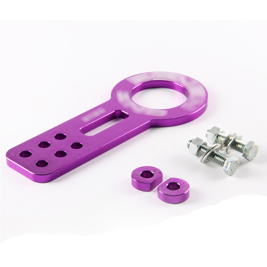 Customized Color painted customized Double side lettering Rear Tow Hook Set