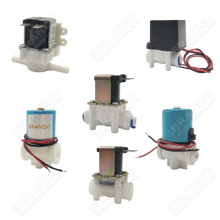 1/4 ''12V 24V DC RO SV быстрое соединение питательной воды электромагнитный клапан подвода воды фильтр для очистки воды фильтр домашних животных вода противонаправленный осмос система