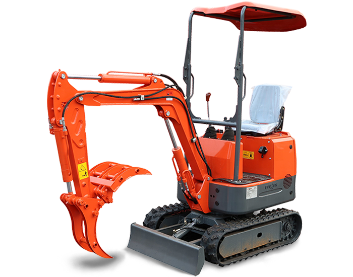 Мини гусеничный экскаватор Everun 800 кг с ковшом из Китая