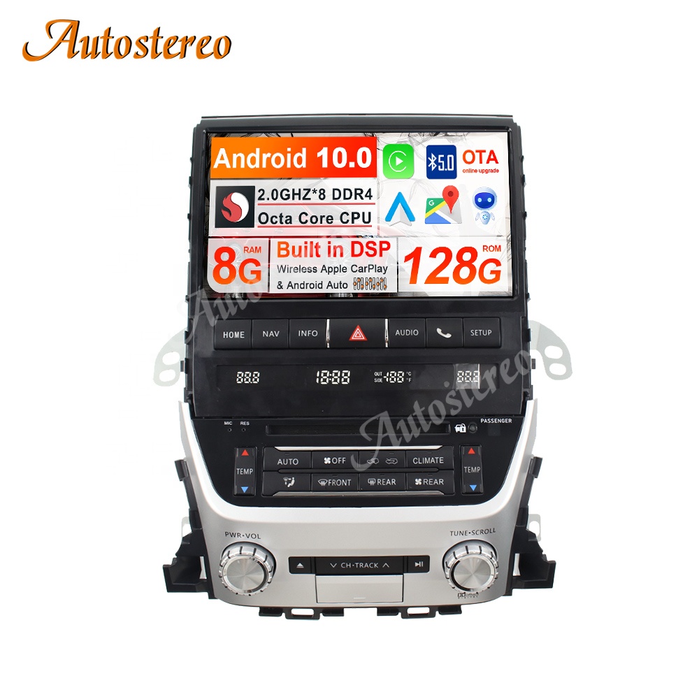 BNR Android OEM VXR V8 для Toyota Land Cruiser LC200 2019 автомобильная стереосистема навигация головное устройство мультимедийный плеер Радио электронный