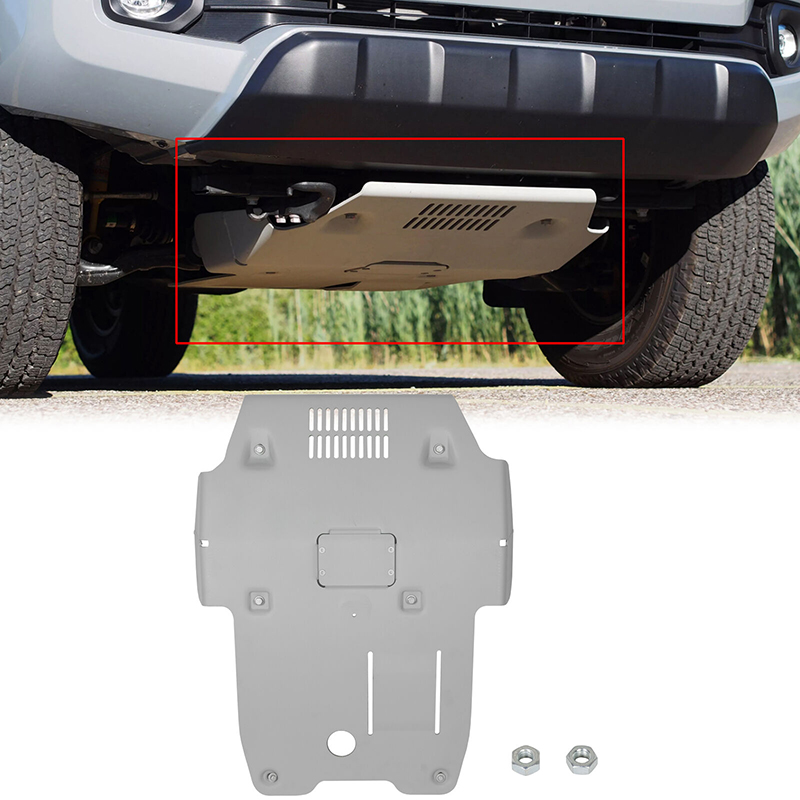 PTR60-35190 алюминиевая защита двигателя подходит для Toyota Tacoma 2016 2017 2018 2019 TRD Передняя противоскользящая пластина