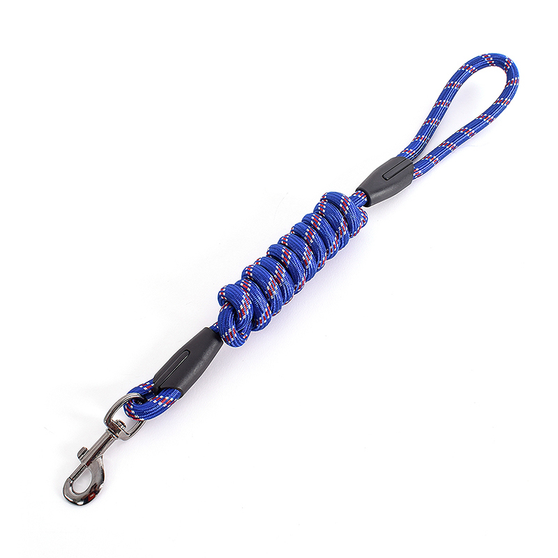 Custom Nylon Cheap Recycled Pet Rope Leashs Whosale Alloy Dual Sublimation Pet Rope Leashs