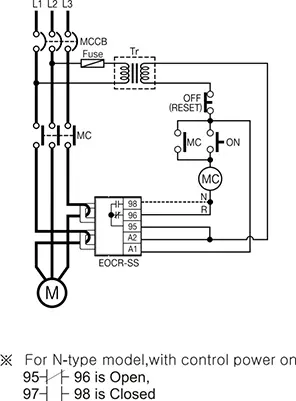 Relay Relay Samwha-dsp EOCR-SS Motor Protection Relay Eocr Overload Relay