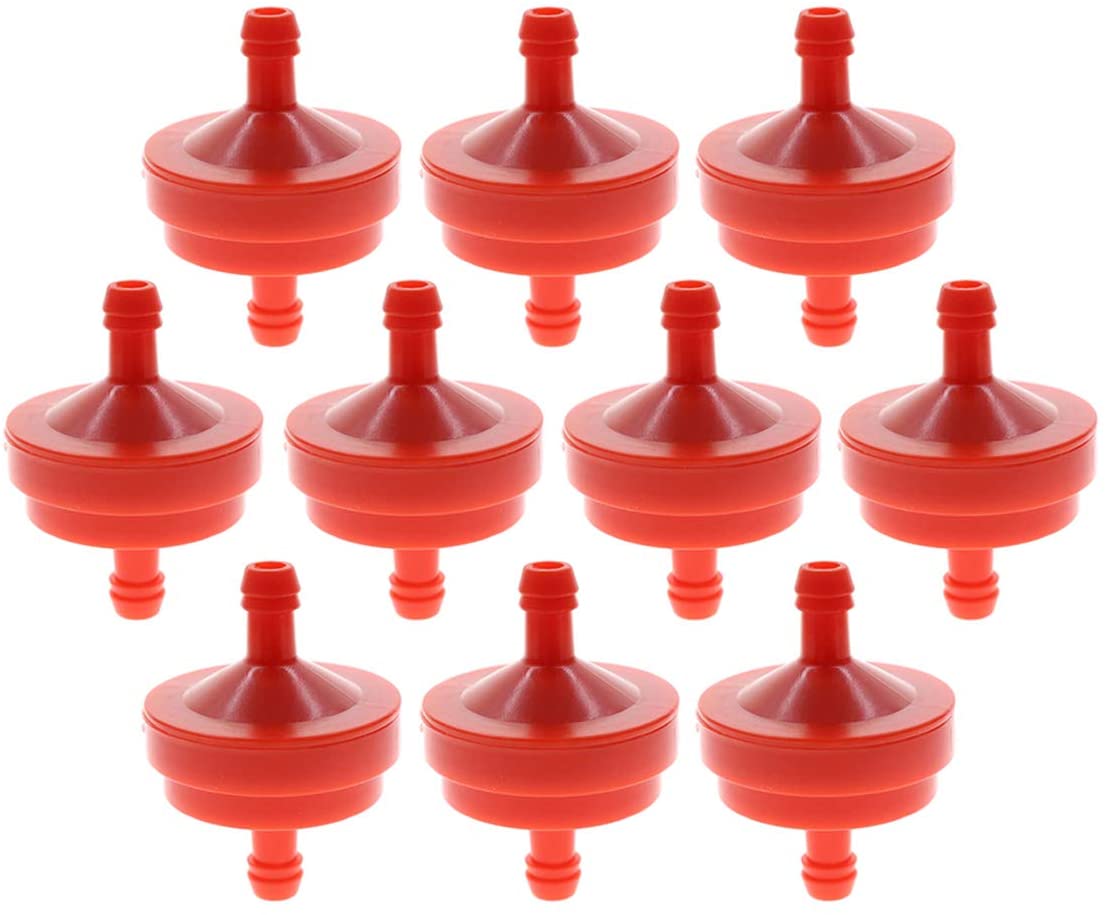 Lawn Mower 1/4" Inline Gas Fuel Filter Replacement for Briggs Stratton 298090 298090S Toro 42-5240 56-6360AM107314 LG298090 LG29