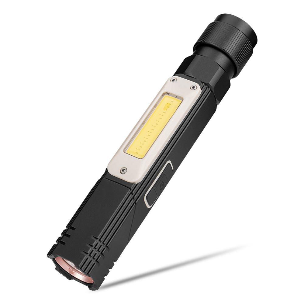 WARSUN SQ01 многофункциональный портативный карманный поворотный 360 Usb перезаряжаемая светодиодная вспышка света фонарик мини тактический фонарь