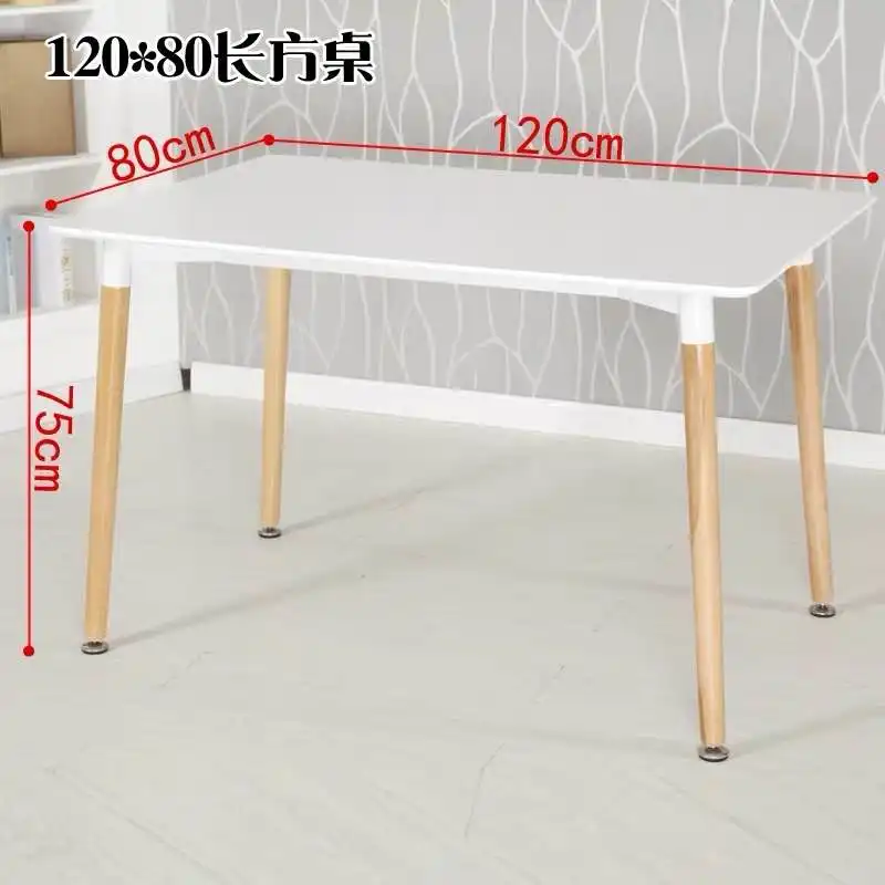 Hot Sale Modern Dining Room Restaurant Wooden Cafe Dining Table