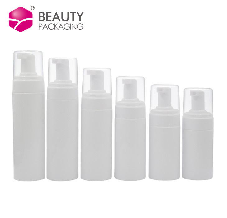 30ml 50ml 60ml 100ml White Clear Foaming Liquid Soap Hand Wash Bottle 150ml 250ml PET Plastic Dispenser Soap Foam Pump Bottle