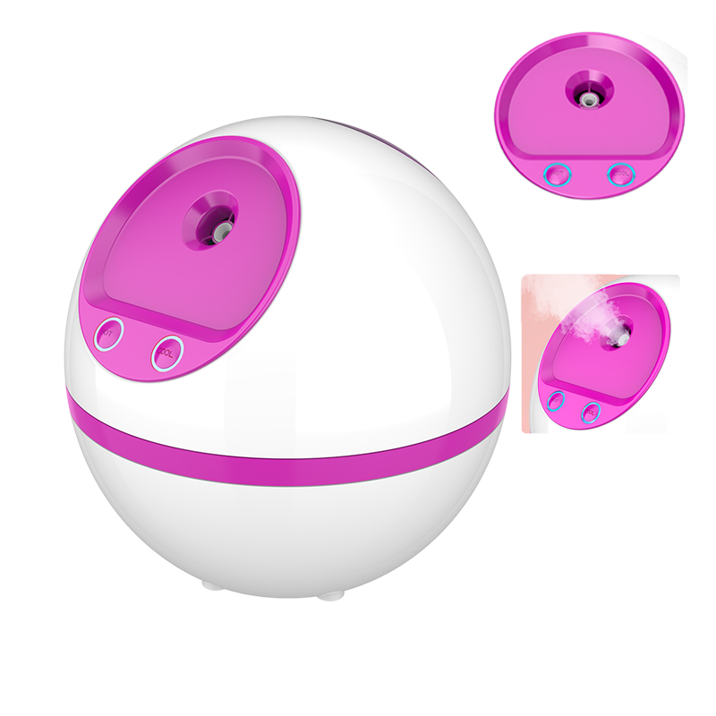 Dermaplane Glo Spa Quality Nano Steamer 2-in-1 Large Nano Ionic Facial Steamer Skin Mist Unclogs Pores Blackheads Removal Easily