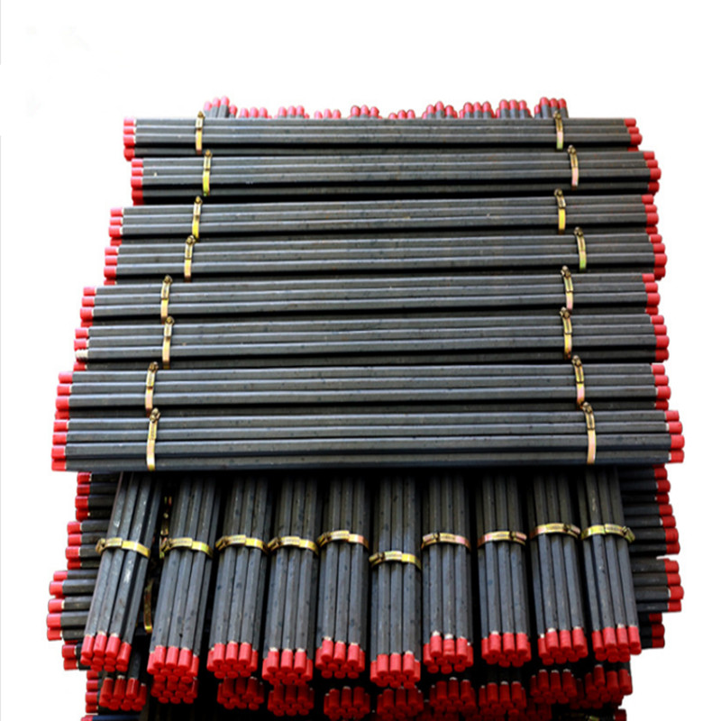 Hex B19 B22 Tapered Rock Shank Rods Tapered drill rod