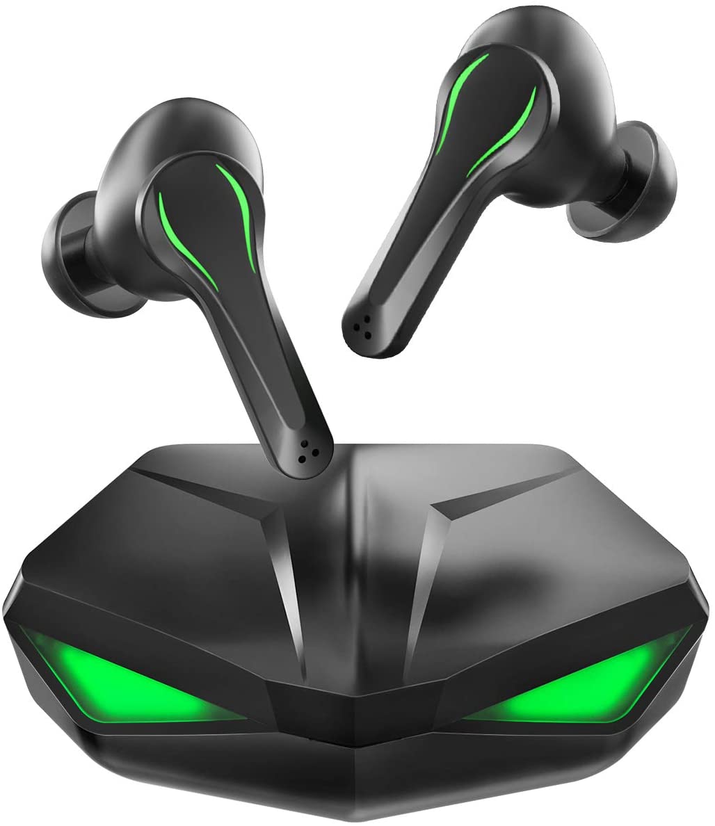 Игровые стерео беспроводные наушники спортивные головные телефоны для бега