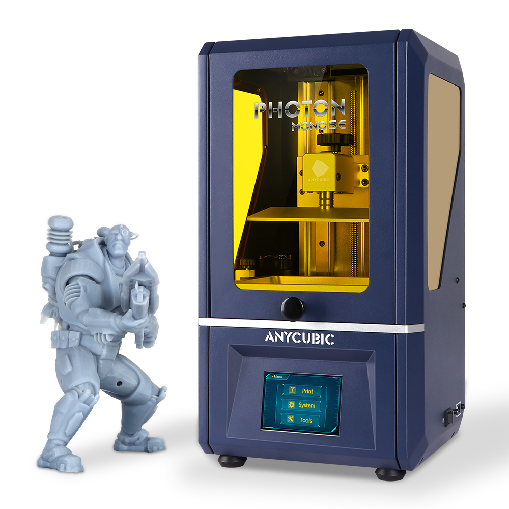 ANYCUBIC aluminium clear light curing resin uv curable resin 3d printer