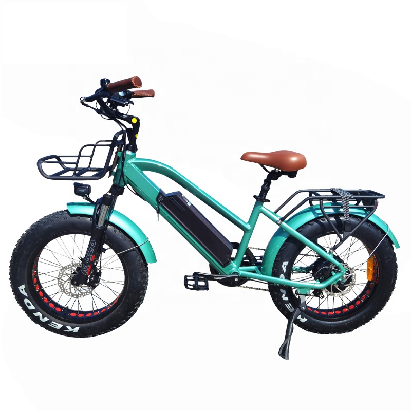 2021 CE Approved Ladies Ebike 500 Watts Vintage E Bikes Snow Sand Road Electric Mountain Bike