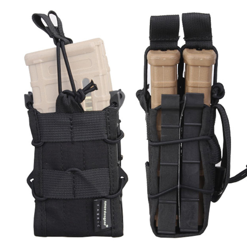 Emersongear тактическая камуфляжная выделенная и удобная Водонепроницаемая двойная Магнитная сумка двойная сумка для магазина