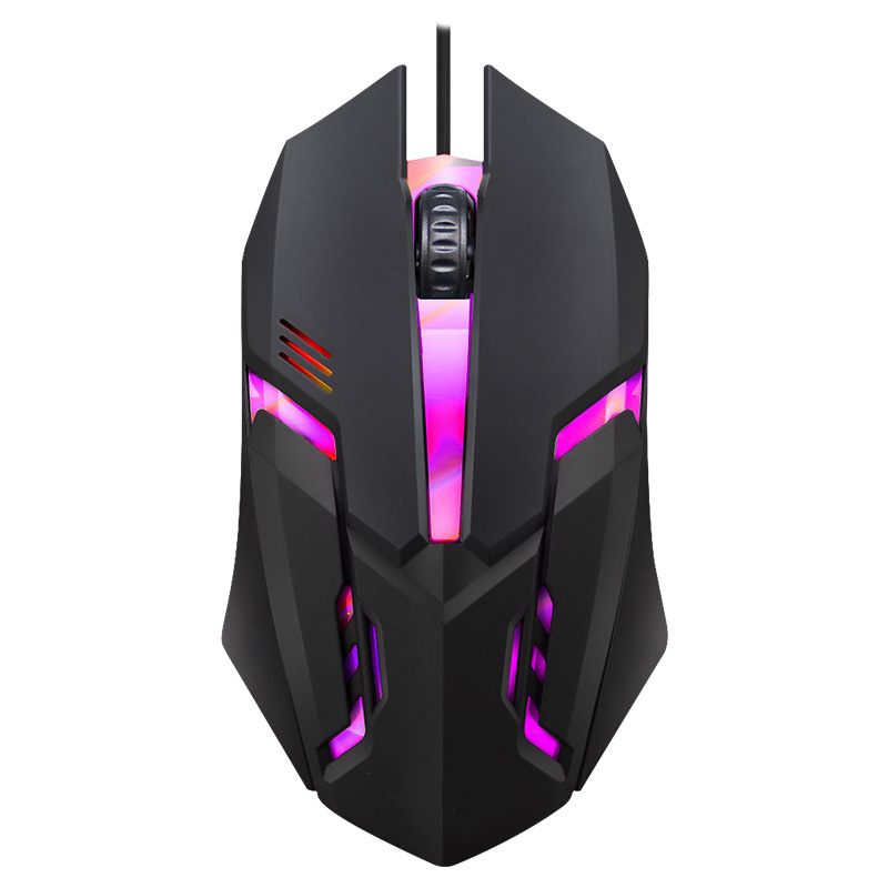 S1 YiLing Механическая Проводная игровая мышь эргономичная USB-мышь 1000DPI RGB светящаяся игровая мышь геймер с подсветкой