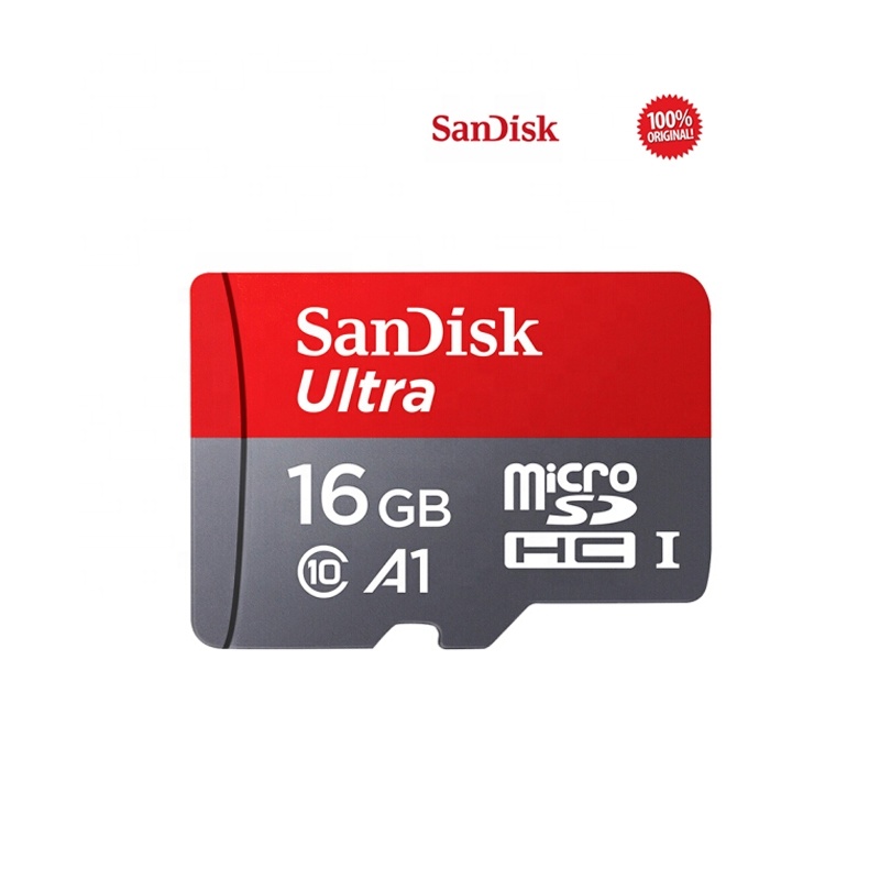 Двойной Флеш-накопитель sandisk ultra бренд 100% емкость дешевой цене класс 10 карты памяти 16gb 256gb карты памяти 32 Гб 64 Гб двойной флеш-накопитель sandisk sd карты 128 ГБ