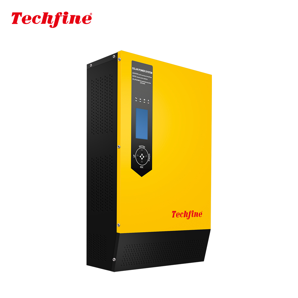 Techfine решеточный инвертор 5kva со слежением за максимальной точкой мощности солнечные инверторы 48v 4000W для системы солнечной энергии