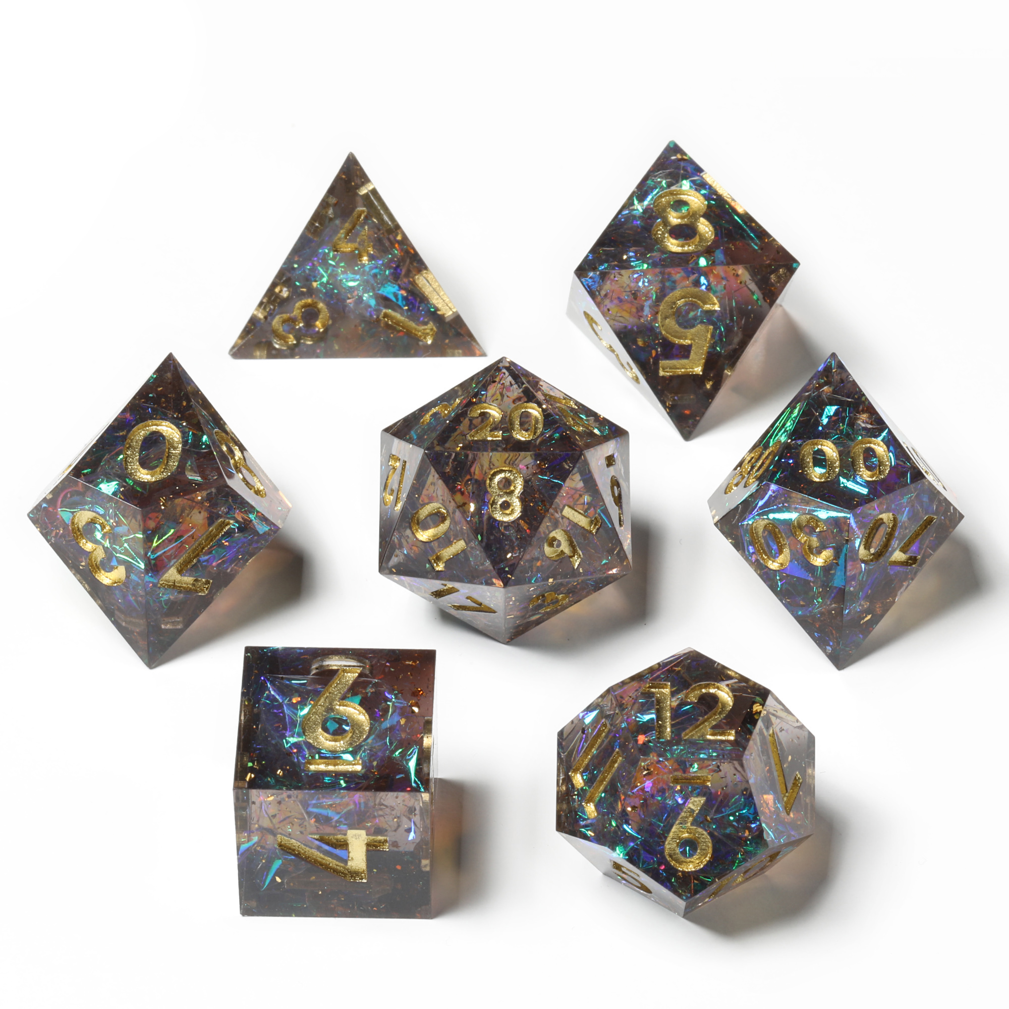 Игральные кости DND набор костей с высоким качеством и уникальным дизайном ручной работы Galaxy DND Dice