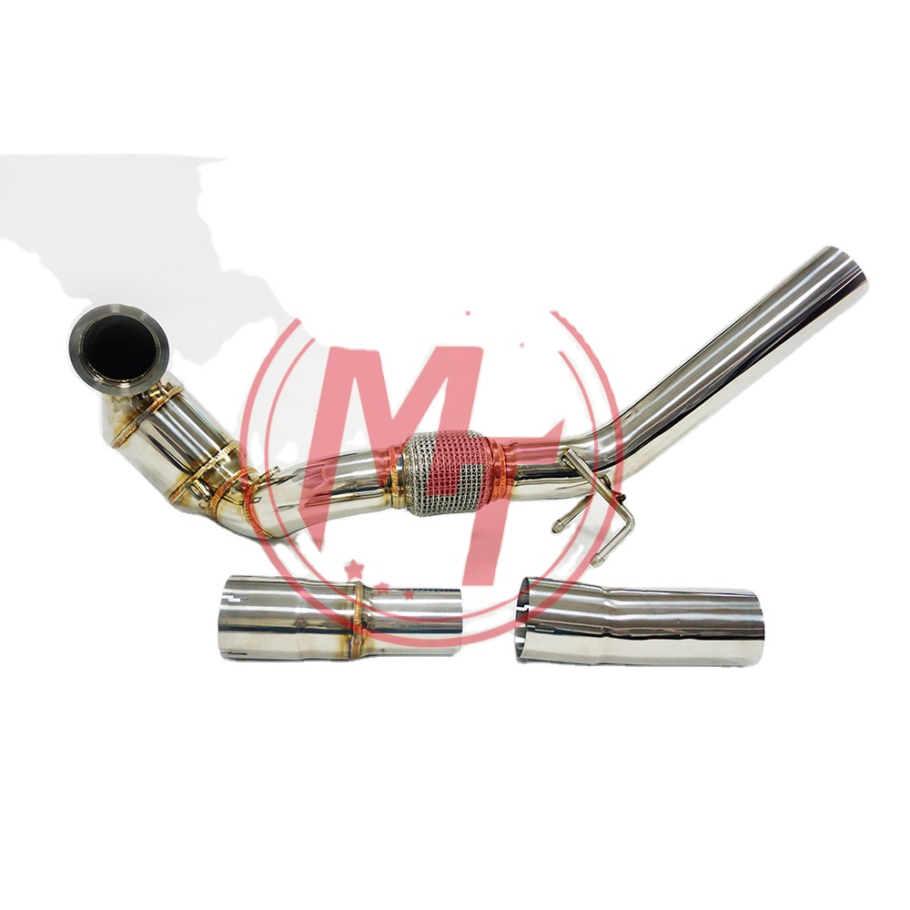 Mertop Performance Speed SS 304 Downpipe for V*W EA888 Golf MK7 G TI 2.0T Exhaust down pipe