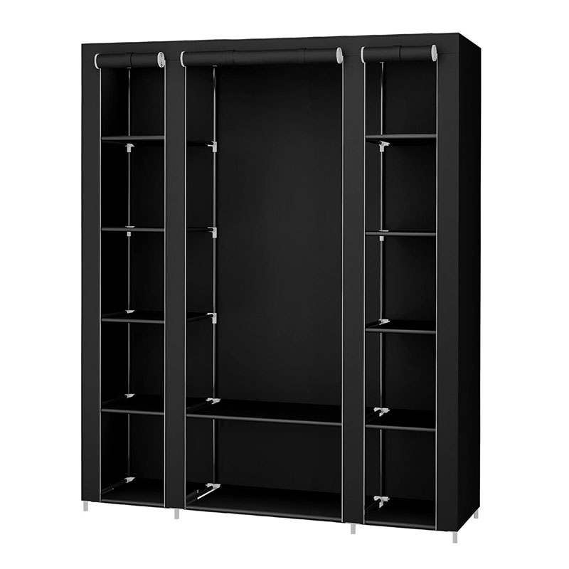 2020 DIY складной Тканевый шкаф с Металлическими трубками шкаф для хранения одежды