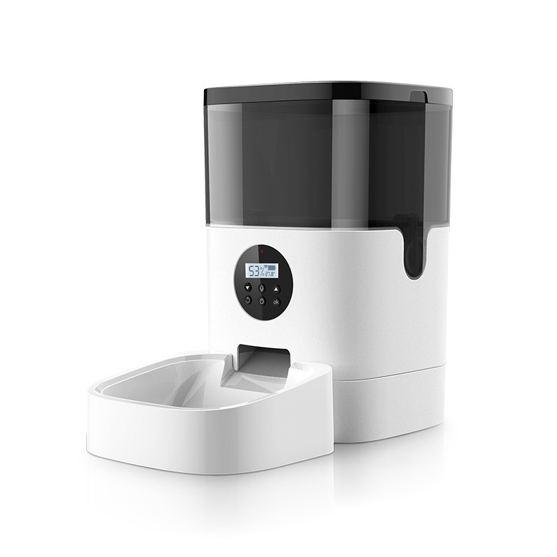 DiMi Smart Wifi App Quiet Voice Fast Delivery Cats Dogs Tuya Smart Automatic Pet Feeder with Camera