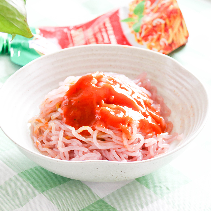 Низко-гультен Бесплатная сладкий картофель вкус лапши Конжак 200 г