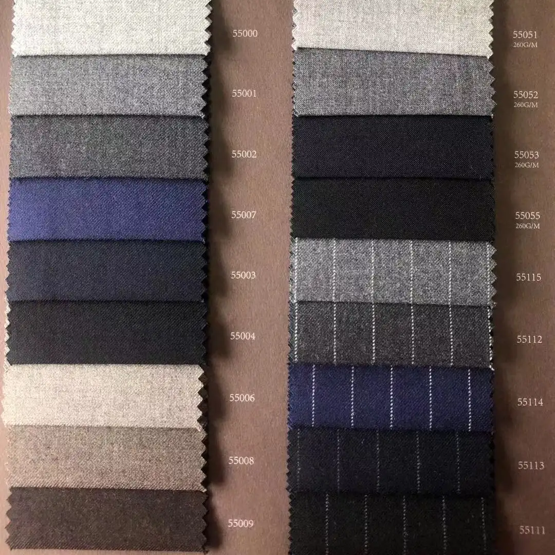 50% wool 340g/m worsted stripe plaid men's suit blazer wool blends flannel