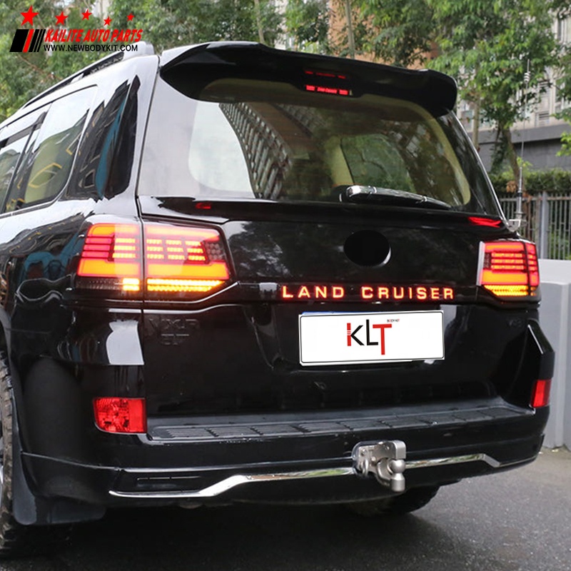 KLT Новое поступление 2016 2020 Land cruiser светодиодный задний фонарь новый стильный задний фонарь для Land cruiser 200 LC200