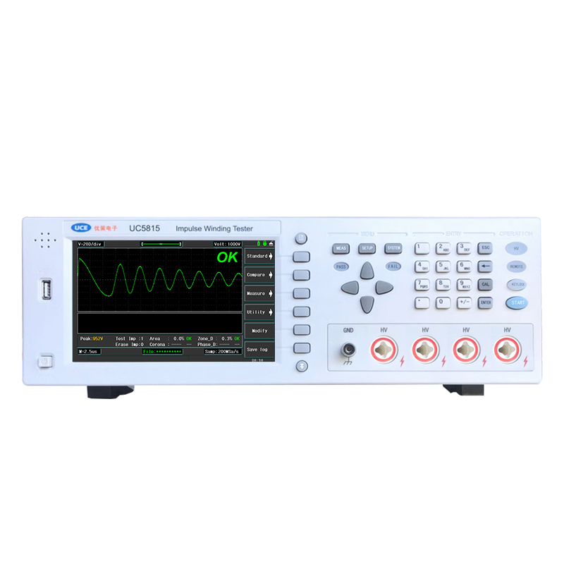UCE Digital Pulse Coil Tester Transformer surge Insulation Test Voltage Impulse Winding Tester UC5815-S4
