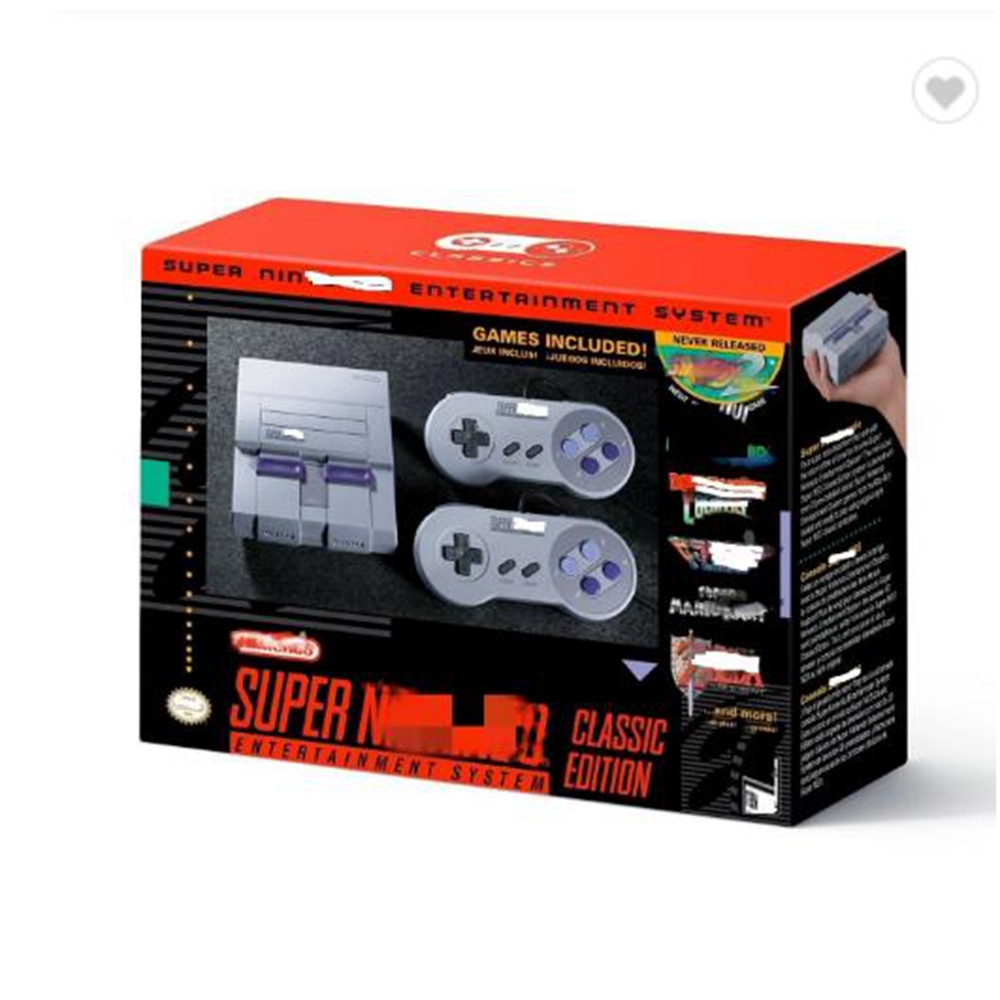 CoolRabbie HD Output Super Mini 64 Bit TV Game Console Classic Edition With 21 Retro Games For Nintendo SNES Video Game Console