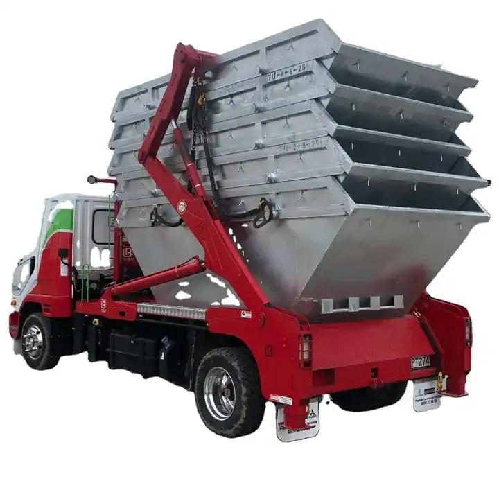 Customized garbage containers dumpster heavy duty galvanized steel mobile outdoor waste bin recycling skip bins