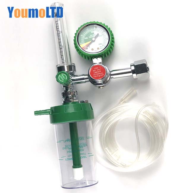 Medical Oxygen Cylinder Regulators Used For Medical O2 Cylinders & Oxygen Therapy System.