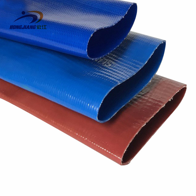 Гибкая 8 дюймов pvc плоскоукладываемый шланг