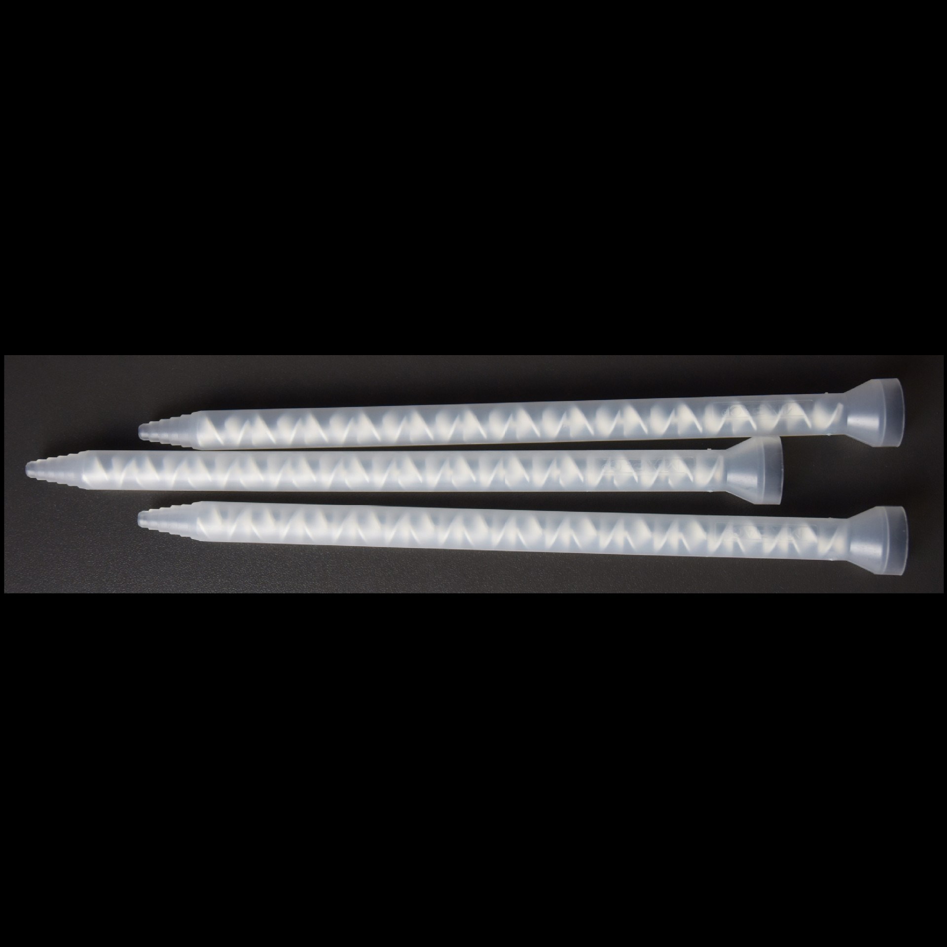 MC08-24 Industry AB epoxy static mixer Disposable Mixing Nozzle for meter mix dispense
