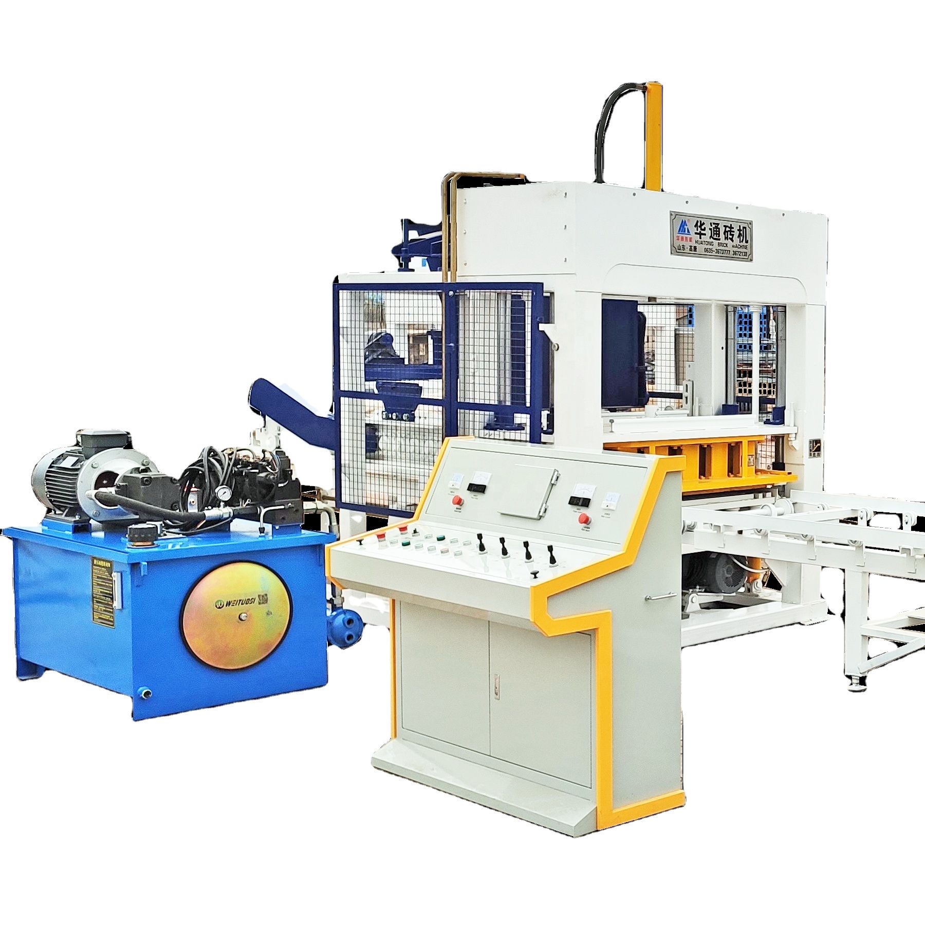 Hot Selling Automatic Equipment for Small Business at Home Hollow Block Making Machine