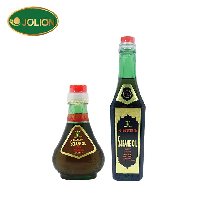 JOLION Wholesale Price Non-gmo Oem Brand Cold pressed Vegetable Edible Pure Blended Sesame Seed Cooking Plant Oil