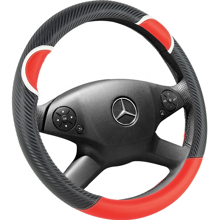 Manufacturers Auto Steering Skin Wrap Accessories Color Car Steering Wheel Covers