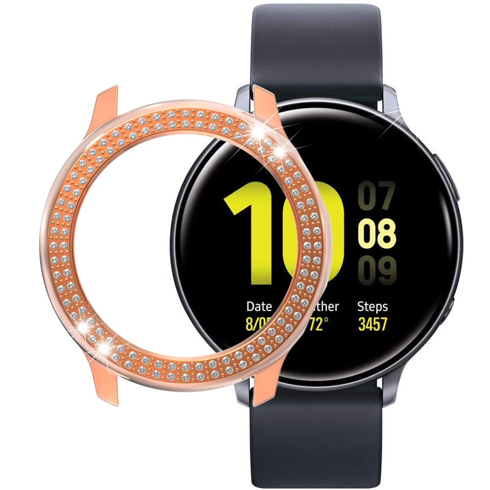 Для Samsung Galaxy смотреть активный 2 40 мм чехол Galaxy часы Active2 Бампер протектор экрана ПК защитный чехол