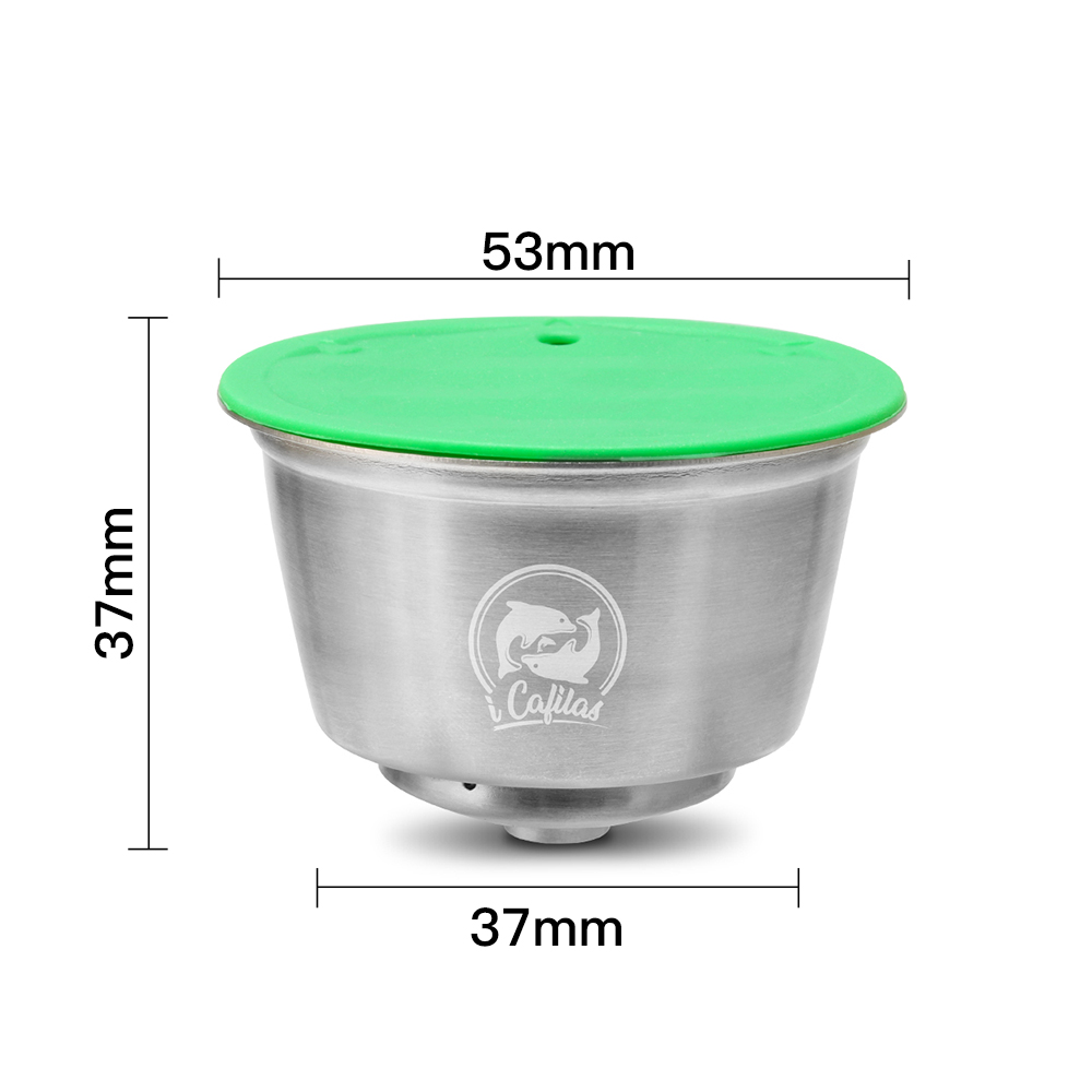 Кофейные капсулы AMAZON DOLCE GUSTO 2020 высокого качества ss 304, многоразовые кофейные капсулы-more crema-идеальный эффект фильтра
