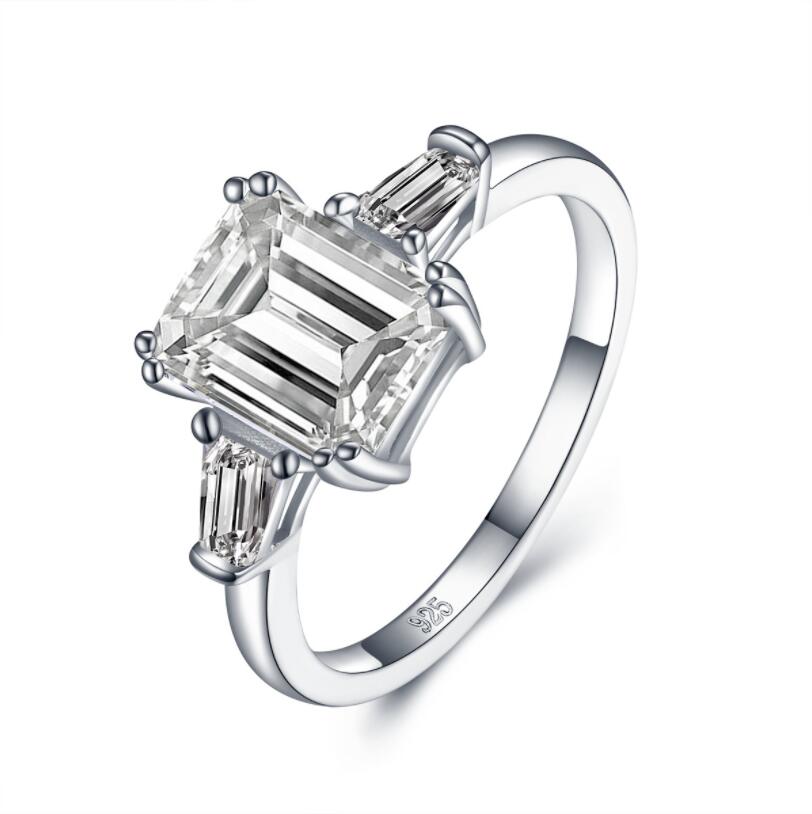 2021 fashion unique sterling silver trump engagement ring