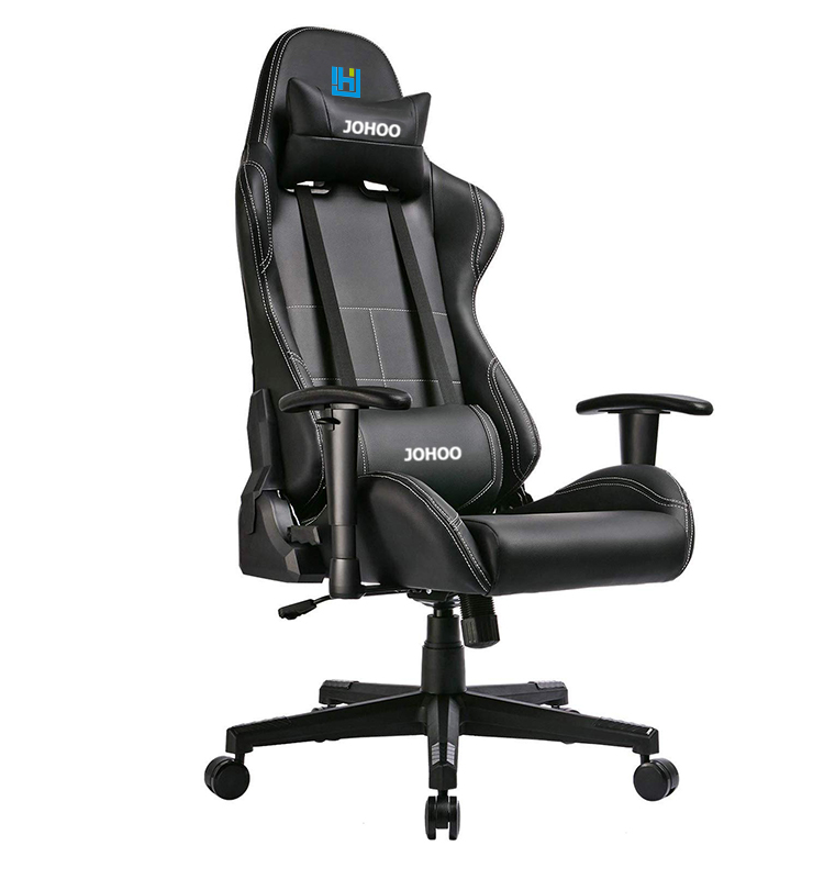 JOHOOFURNITURE современный Скорпион ПК игра Пользовательский логотип игровой стул с высокой спинкой дизайн для геймера